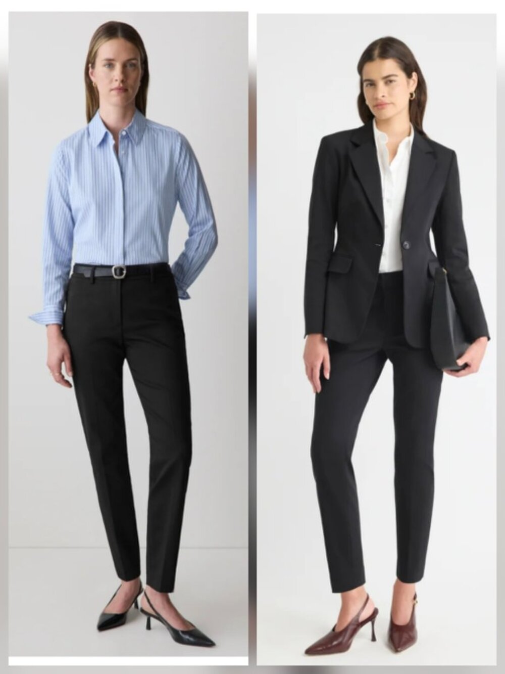 RW&CO Slim-Leg Signature Fit Ankle Pant 6 Black